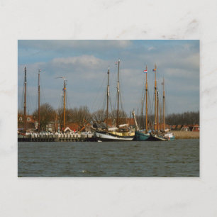 Traditionella nederländska segelfartyg, Enkhuizen Vykort