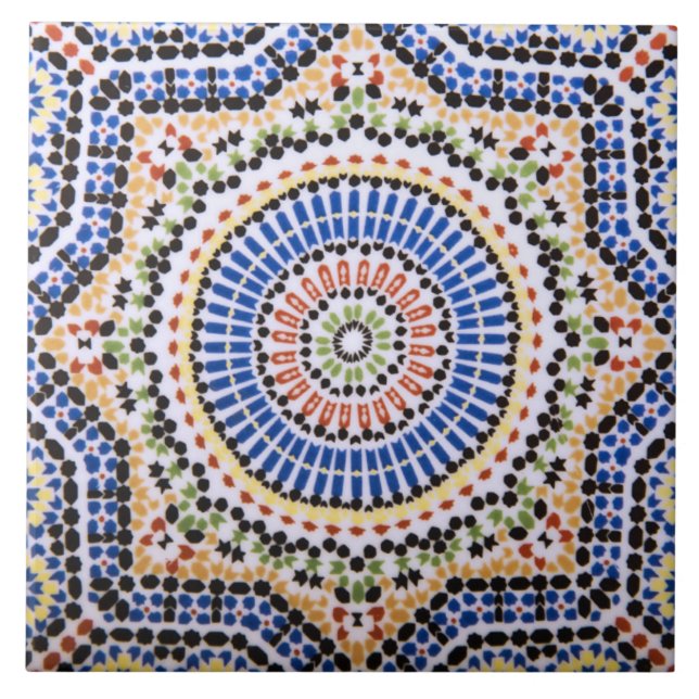 Traditionella portugisiska Azulejo belägger med Kakelplatta (Framsidan)