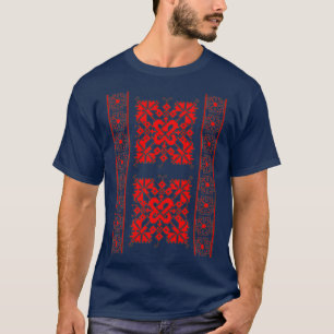 Traditionella rumänska konstmotiv från Olt T Shirt