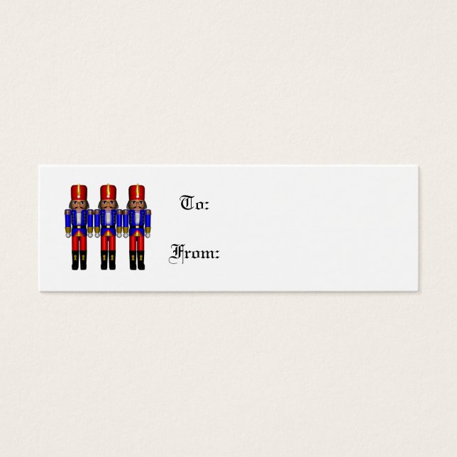 Traditionella Säsonhälsningar Litet Visitkort (Framsidan)