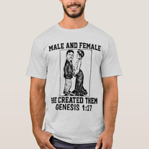 TRADITIONELLA T-tröjor AV GIFTERMÅL-KVINNOR OCH MÄ T Shirt