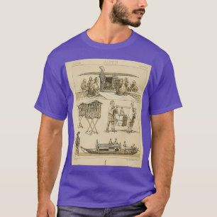 Traditionella tillbehör och livscykler för japansk t shirt