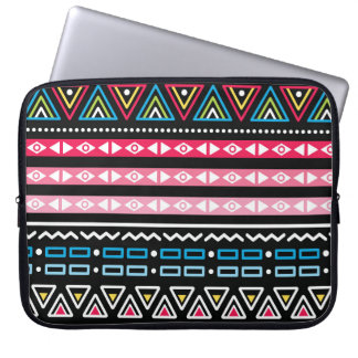 Traditionellt Aztec seamless stam- mönster för Laptop Fodral