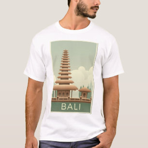 Traditionellt Bali-tempel T Shirt