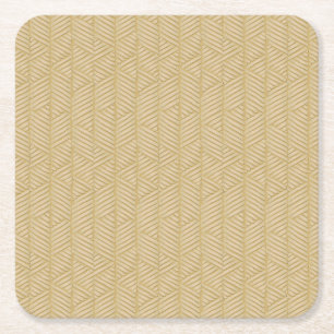 Traditionellt bambu underlägg papper kvadrat