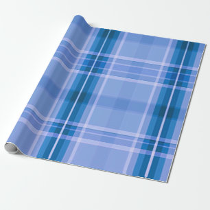 Traditionellt blått stift presentpapper