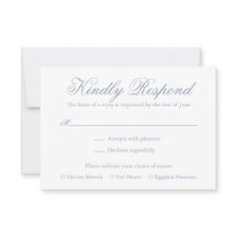 Traditionellt dammblått Elegant bröllop