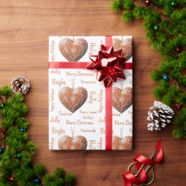 Traditionellt dekorerat julgodis presentpapper