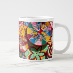 Traditionellt etiopiska Basket Jumbo Mugg