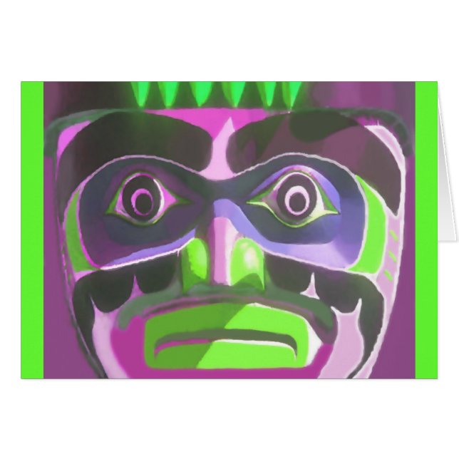 Traditionellt fyrkantsverktyg hälsningskort (Framsidan Horizontal)