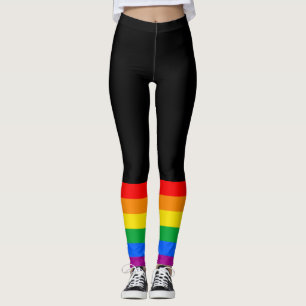 Traditionellt Gay pride Flagga Leggings