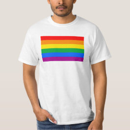 Traditionellt Gay pride-Flagga T Shirt