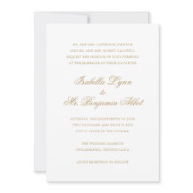 Traditionellt Guld Forme Elegant bröllop