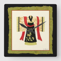 Traditionellt japanska Kimono med Blommigt Skriv u