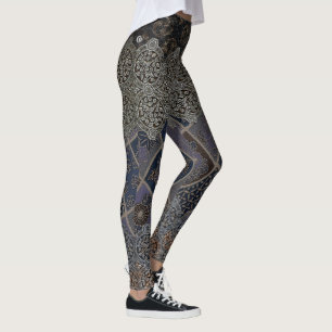 Traditionellt japanskt kungligt silke leggings