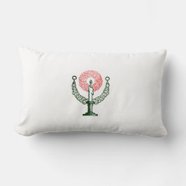 Traditionellt julljus lumbarkudde