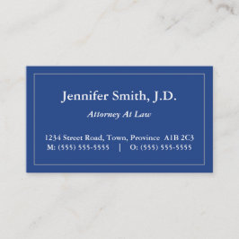 Traditionellt, klassiskt Affärskort Visitkort