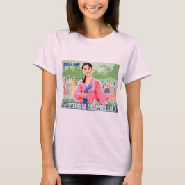 Traditionellt koreanskt bekläda för bära t shirt