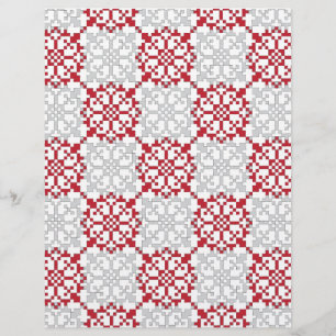 Traditionellt lettiskt SOL-tecken geometriskt möns