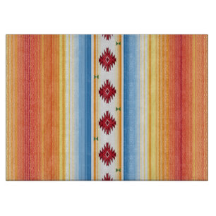 Traditionellt mexicanskt Serape filtmönster