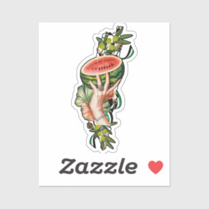 Traditionellt palestinskt inslag i Palestina i kar Klistermärken