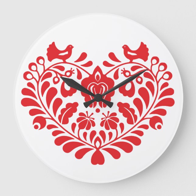 Traditionellt prydnadsklocka stor klocka (Framsida)