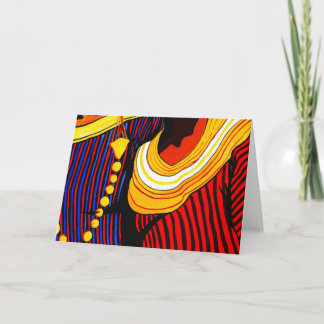 Traditionellt reseteckenkort för dagtraktamente fö kort