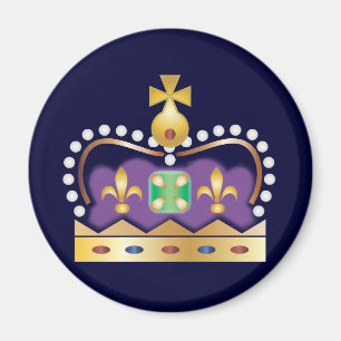 Traditionellt Royal Krona Magnet