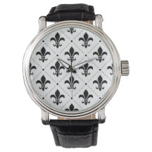 Traditionellt Royal Lily mönster Watch