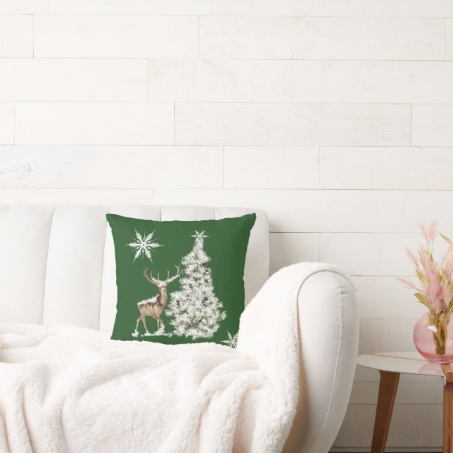 Traditionellt Rustic God jul Kudde (Soffa)
