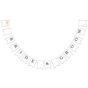 Traditionellt tema för skotska och keltiska Bröllo Vimplar