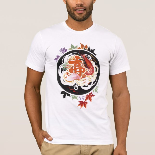 Traditionellt Tempura T Shirt (Framsida)