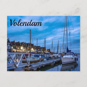 Traditionellt vykort för fisketurism