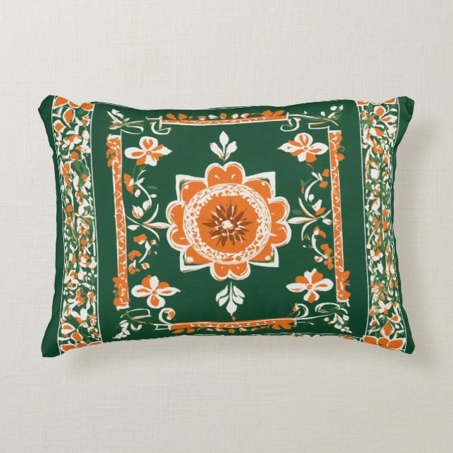 Traditionen möter modern: Ukrainas Leksak Store-Lo Prydnadskudde (Framsidan)