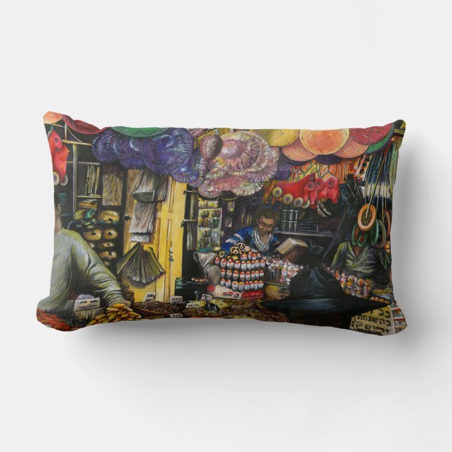 Traditioner för antikvarig handel, Jerusalem Lumbarkudde (Framsida)