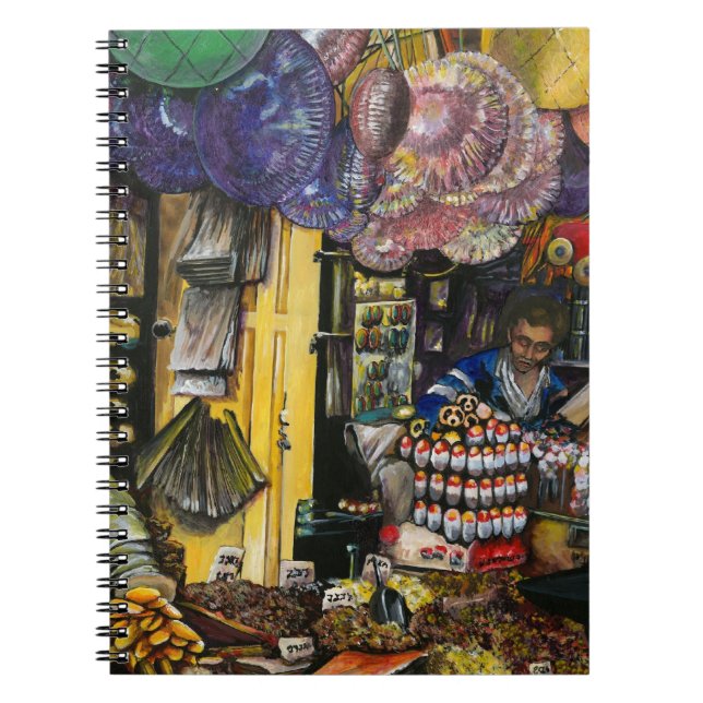 Traditions of Ancient Commerce, Jerusalem Anteckningsbok Med Spiral (Framsidan)