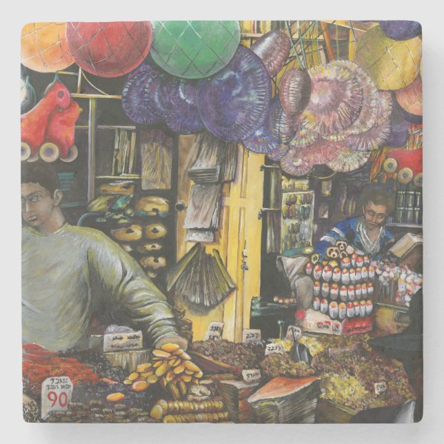 Traditions of Ancient Commerce, Jerusalem Underlägg Sten (Framsidan)