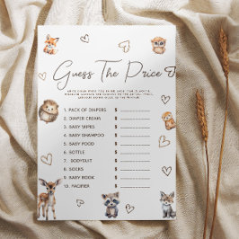 Trädjurstest Gissa det Prisa spelet