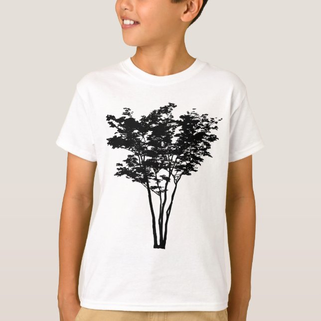 Trädkärlek T Shirt (Framsida)