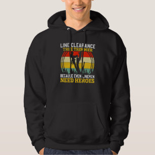 Trädklippar arborist trädskärare L Hoodie