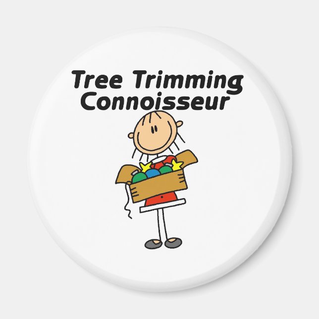 Trädklipparkonnässör Magnet (Framsidan)