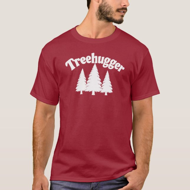 Trädknuffare T Shirt (Framsida)