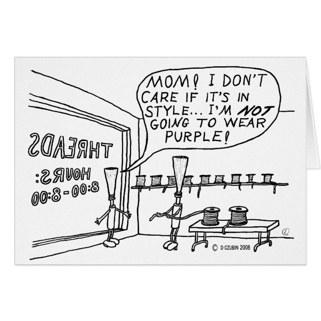 Trådköp Hälsningskort (Framsidan Horizontal)