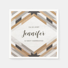 Trädkornigt Neutralt Anpassningsbar Party Napkin Pappersservett