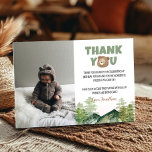 Trädland Bear Birthday Foto - tackkort Tack Kort<br><div class="desc">Jag vill uttrycka min tacksamhet med vårt hjärtliga träskmarkstack till ert kort! Det här vackra kortet har en lekfull björn omgiven av skogsvänner, perfekt att tacka dina gäster för att de firat ditt barns speciella dag. Anpassa kortet med ett tackmeddelande och ett foto av ditt lilla kort, och skapa en...</div>