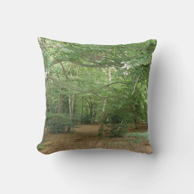 Trädlandsclearing Pillow Kudde (Framsida)