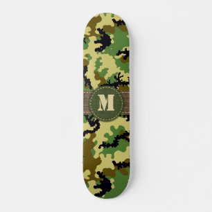Trädlandskamouflage Skateboard Bräda 21,5 Cm