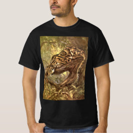 Trädleopard av CE Swan, Vintage Vilda Djur Tee Shirt