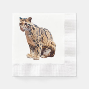 trädleopard fotografi djungel stor katt djur pappersservett