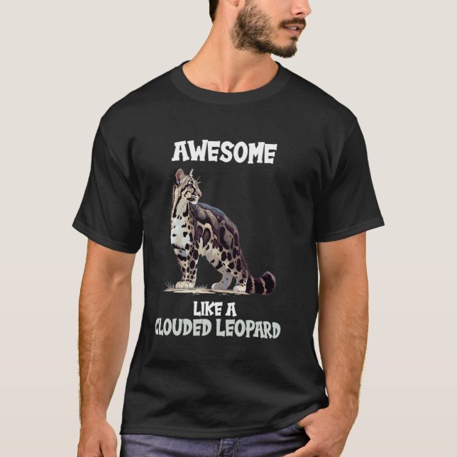 Trädleoparder Fantastiska som en Trädleopard T Shirt (Framsida)